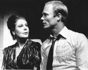 Karen mit Ed Harris in 'Sweet Bird of Youth', 1980